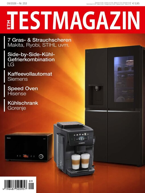Cover image for ETM TESTMAGAZIN